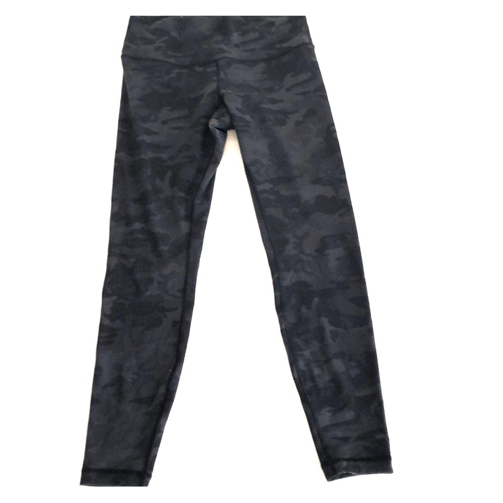 Lululemon black gray cameo Align leggings sz 10